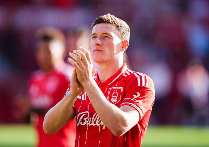 Elliot Anderson er líklega á leið frá Nottingham Forest í sumar en vill eflaust fyrst einbeita sér að HM.