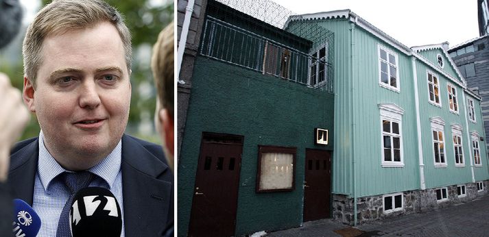 Sigmundur Davíð Gunnlaugsson skrifaði um NASA og skipulagsmál við Austurvöll árið 2012.