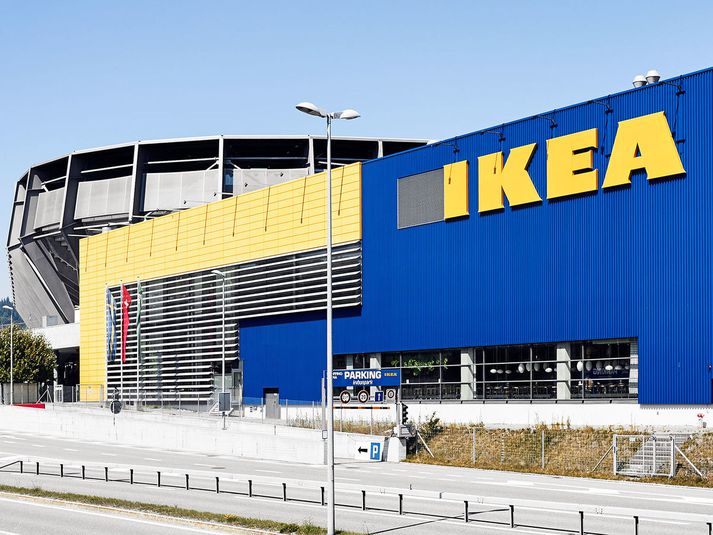 Kybunpark stendur við IKEA og undir vellinum er stór verslunarmiðstöð.