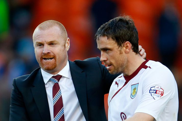Dyche og Duff á góðri stundu.