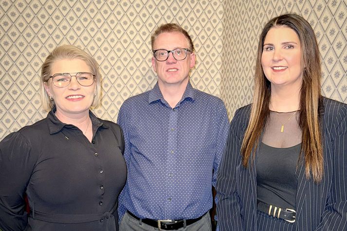 Martha, Jónas Þór og Þóra Marý skipa efstu þrjú sætin.