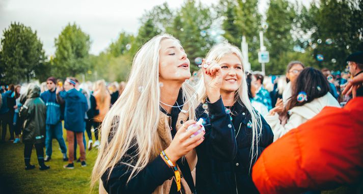 Frá Secret Solstice-hátíðinni í Laugardalnum í fyrra.