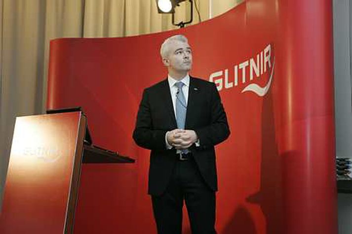 Lárus Welding forstjóri Glitnis.