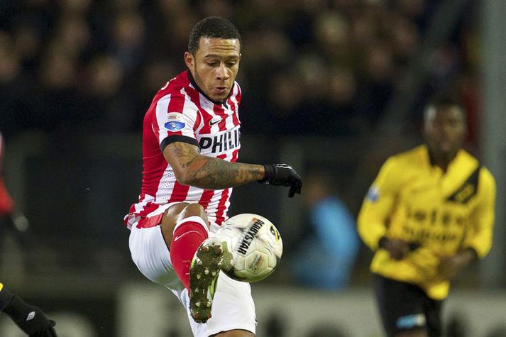 Depay í leik með PSV.