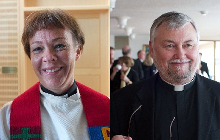 Sigrún Óskarsdóttir og Kristján Valur Ingólfsson.