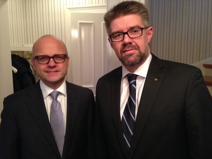 Vidar Helgesen og Gunnar Bragi Sveinsson.