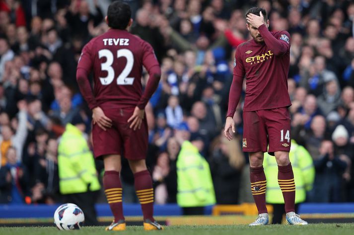 Leikmenn Manchester City.