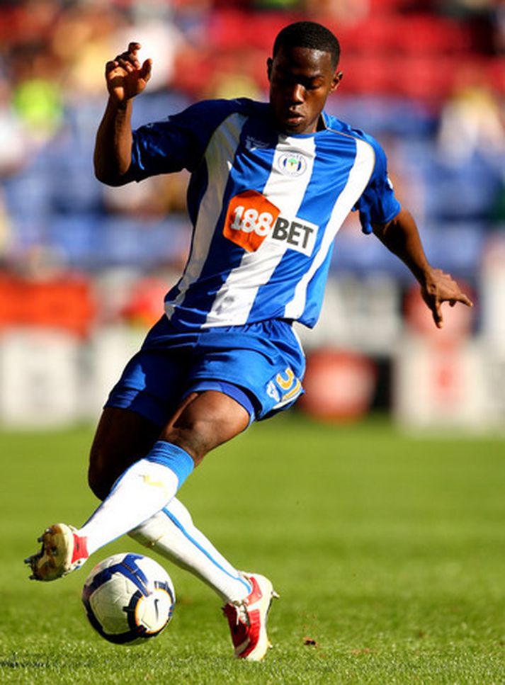 Maynor Figueroa í leik með Wigan.