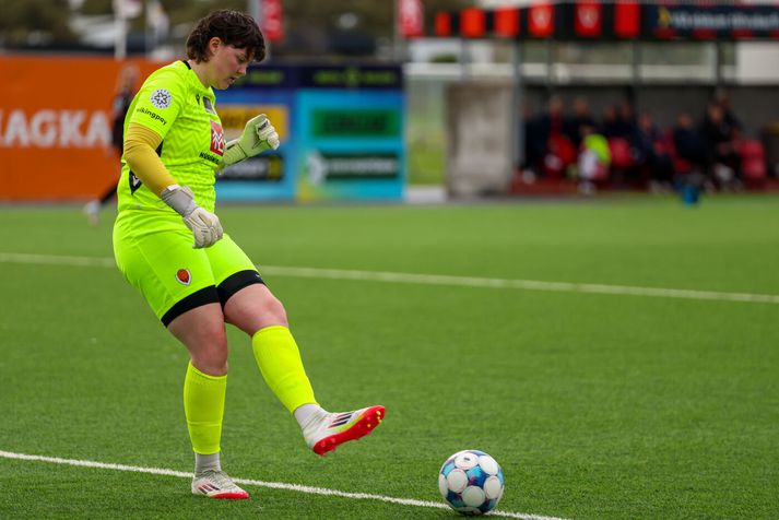 Eva Ýr Helgadóttir varði mark Víkings á síðustu leiktíð en reiknar ekki með að spila í sumar.