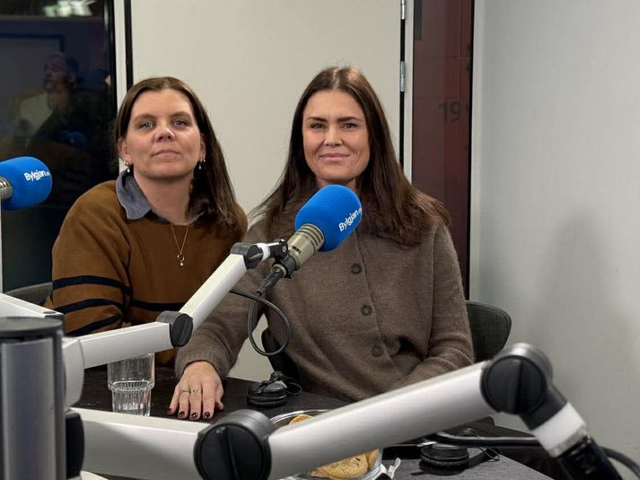 Þær Þuríður Sverrisdóttir og Vigdís Gunnarsdóttir eru báðar mæður einhverfra barna.