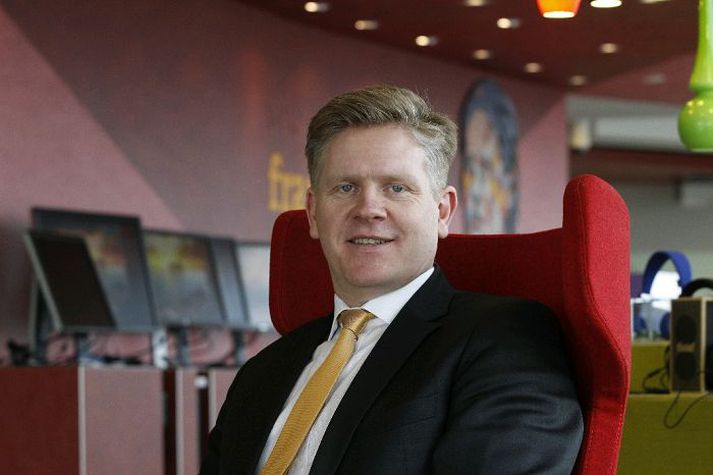 .Forstjórinn, Gestur G Gestsson, er ánægður með áhuga erlendu fjárfestanna á hugbúnaðarfyrirtækinu Advania