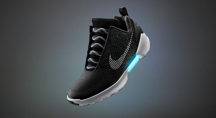 HyperAdapt 1.0 skórinn var kynntur til sögunnar fyrr í vikunni.