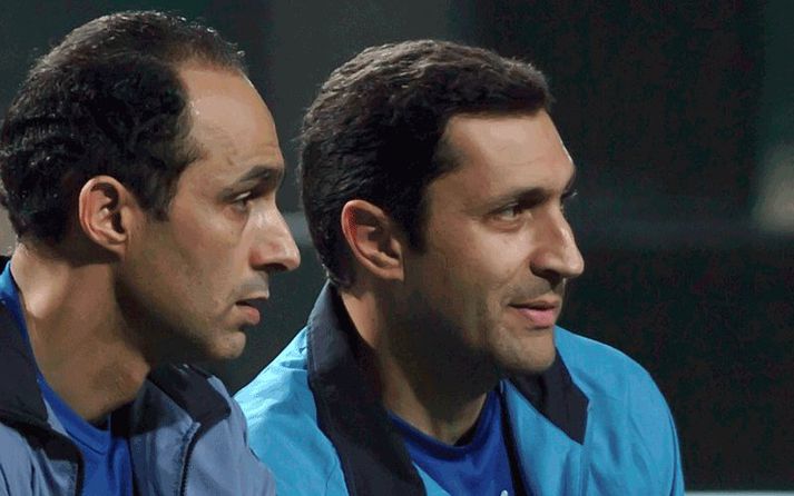 Synir Mubaraks, Alaa og Gamal.