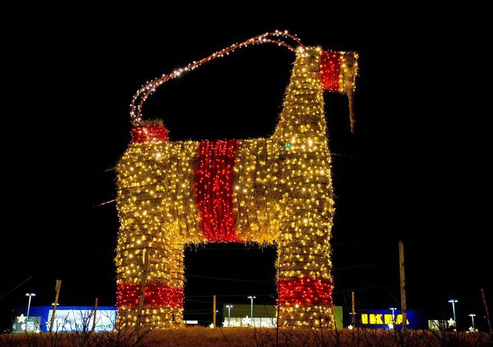 IKEA-geitin í allri sinni dýrð.