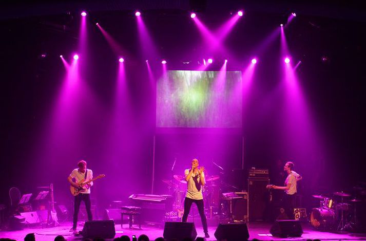 agent fresco Rokkararnir stóðu vel fyrir sínu í Austurbæ.Fréttablaðið/vilhelm