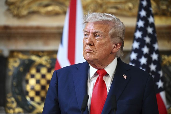 Donald Trump, forseti Bandaríkjanna.