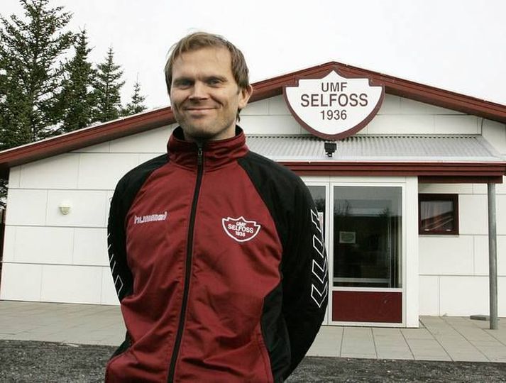 Guðmundur Benediktsson, þjálfari Selfoss.