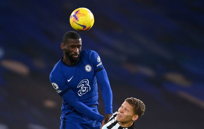 Antonio Rüdiger byrjar leik Chelsea gegn Porto í Meistaradeild Evrópu í kvöld.