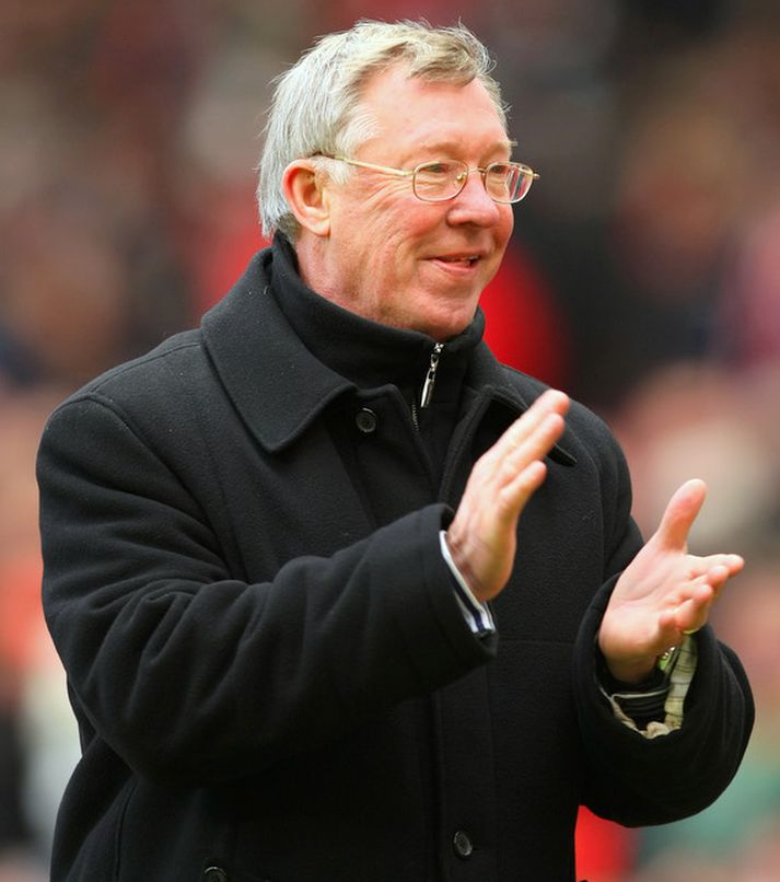 Sir Alex var að kaupa nýjan framherja.