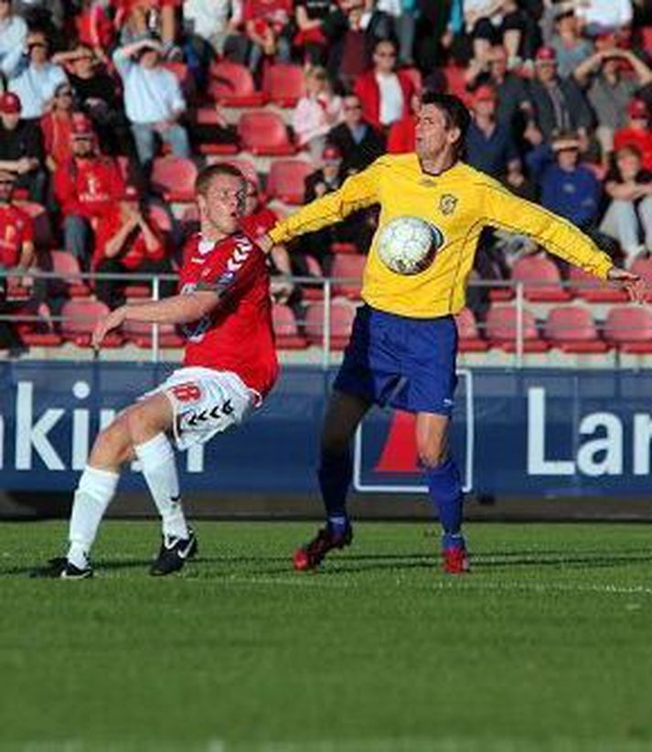 Ólafur Örn Bjarnason í leik með Grindavík.