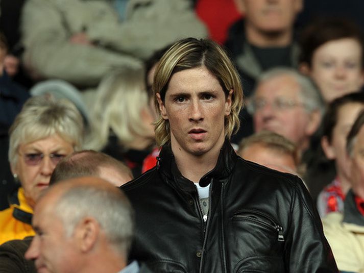 Fernando Torres var mikið í stúkunni á þessu tímabili.