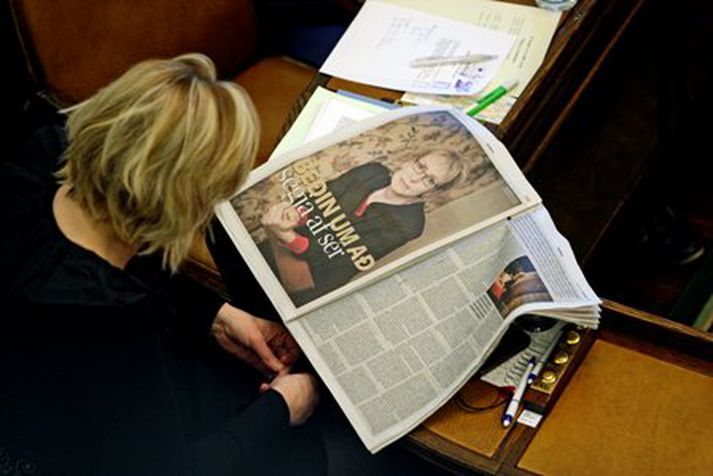 Lilja Mósesdóttir segir að rætt hafi verið að gera könnun á skuldastöðunni í vor. Mynd/ Valli.