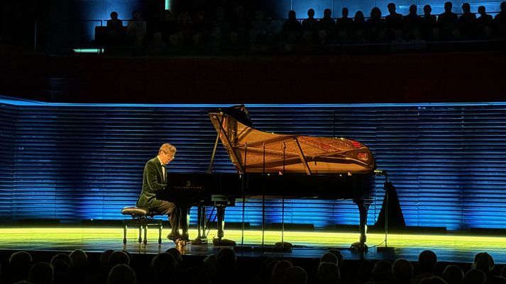 Tónleikarnir fóru fram í Eldborg í Hörpu á skírdag.