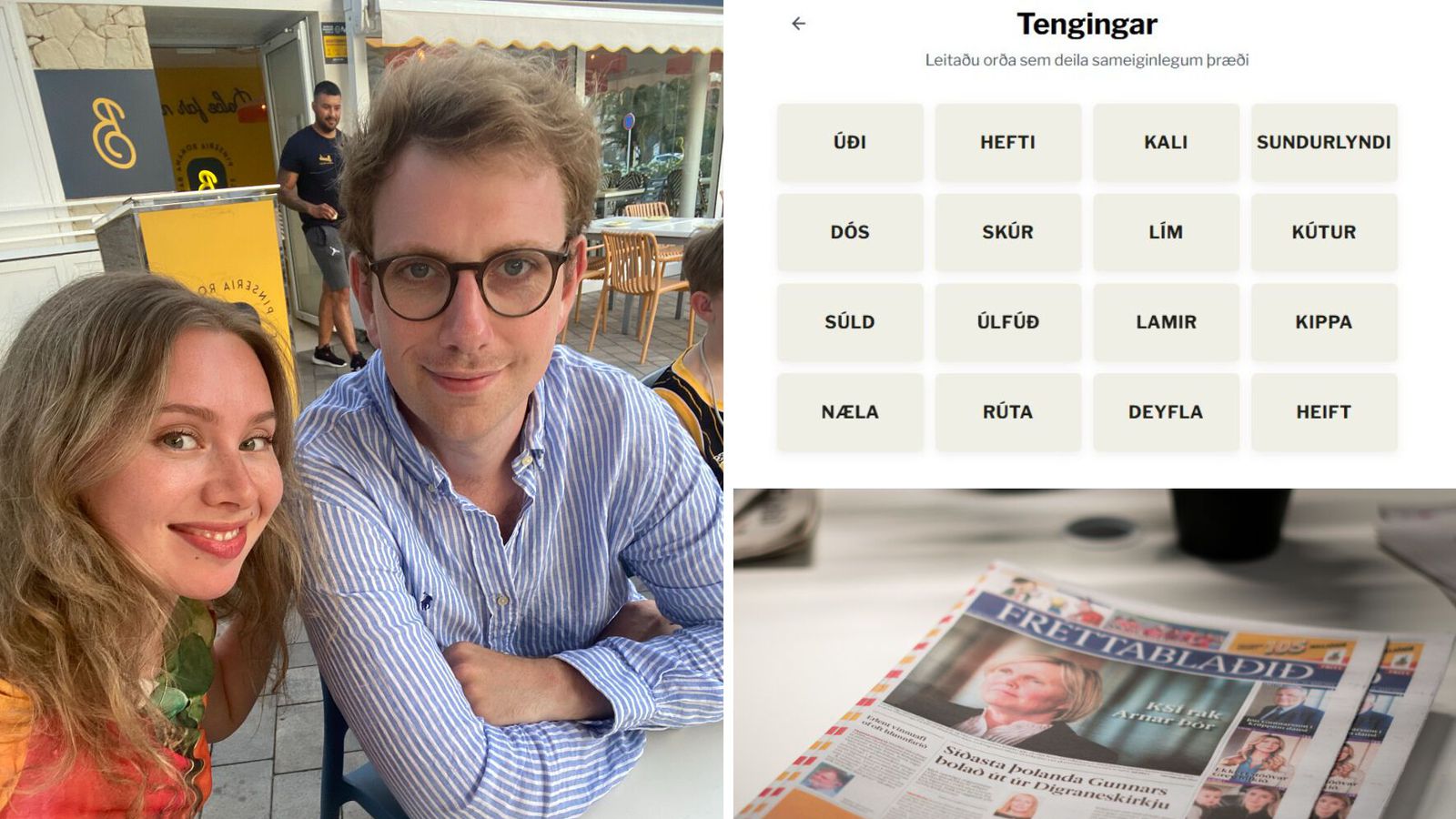 Ís­lenskt par í Köben stofnar nýjan leikjavef