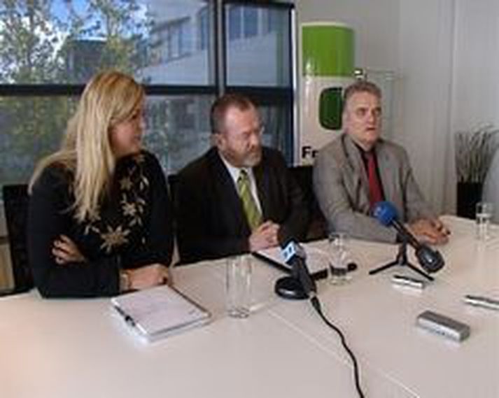Forysta Framsóknarflokksins 2007. Sæunn Stefánsdóttir ritari, Jón Sigurðsson formaður og Guðni Ágústsson varaformaður.
