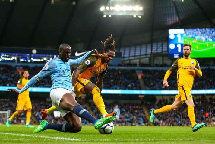 Yaya Toure kveður Man City