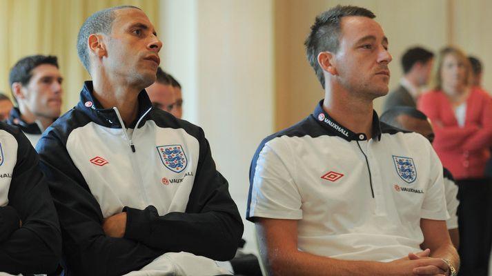 Rio Ferdinand og John Terry.