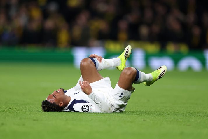 Wilson Odobert er einn af mörgum leikmönnum Tottenham sem kláraði tímabilið snemma. 