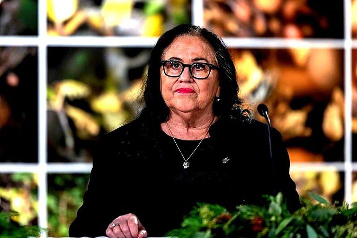 Inga Sæland, mennta- og barnamálaráðherra. 