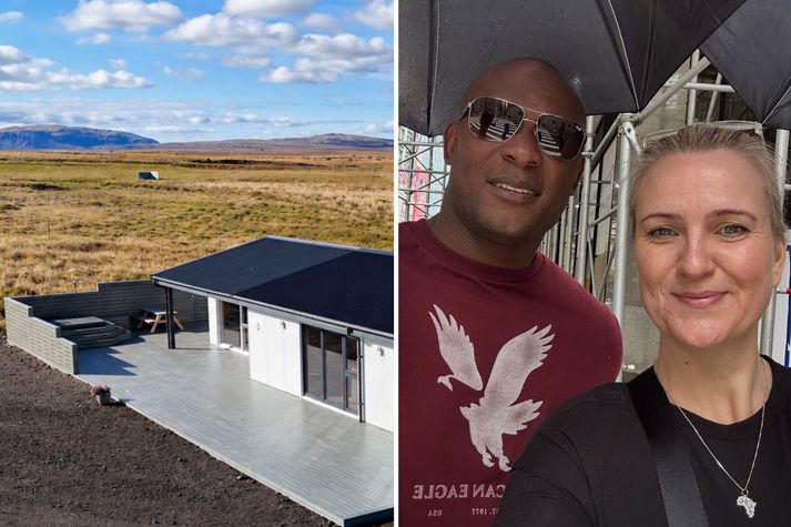 Dr. Guðrún Helga Diop Jóhannsdóttir og Yakhya Diop hafa sett hús sitt á sölu.