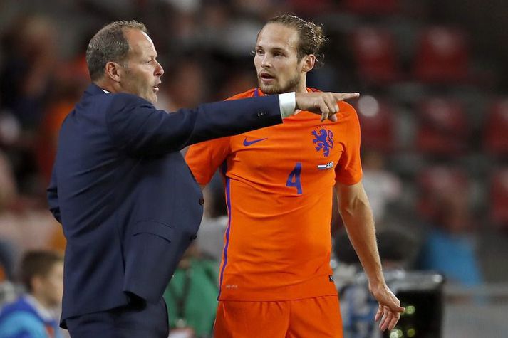 Daley Blind í landsleik með Hollandi