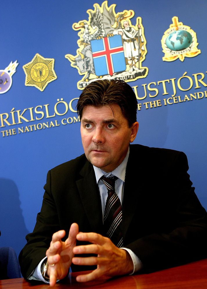 Haraldur Johannessen ríkislögreglustjóri.