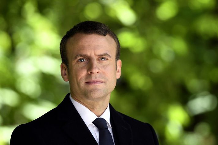 Emmanuel Macron vann öruggan sigur í frönsku forsetakosningunum á sunnudag.