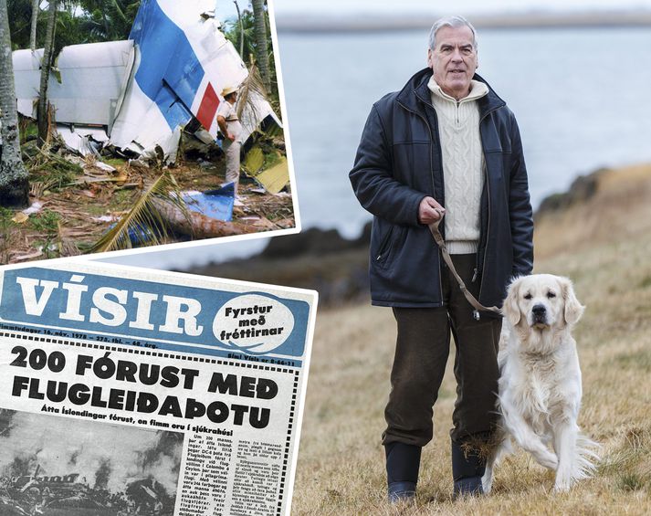 Flugstjórinn Harald Snæhólm var einn þeirra fimm Íslendinga sem lifðu slysið af.