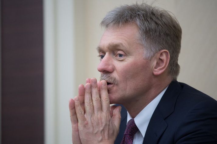 Dmitry Peskov er talsmaður Rússlandsforseta.