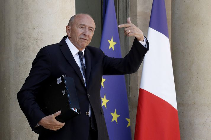 Gerard Collomb var borgarstjóri Lyon á árunum 2001 til 2017.