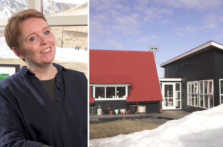 Þóra flutti í sveitina ásamt eiginmanni sínum.