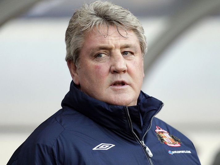 Steve Bruce, stjóri Sunderland.
