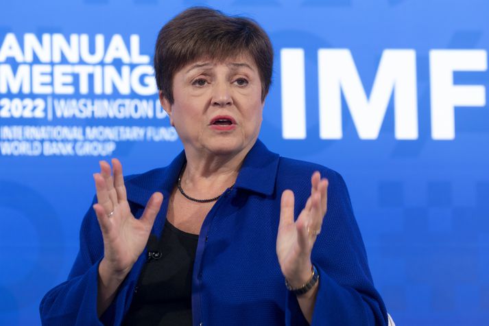 Kristalina Georgieva,framkvæmdastjóri Alþjóðagjaldeyrissjóðsins.