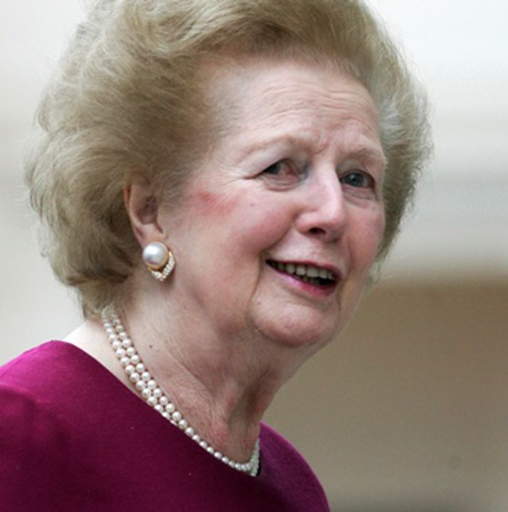 Margaret Thatcher var forsætisráðherra Bretlands fyrst kvenna.