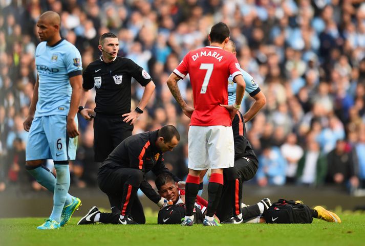 Oliver stóð í ströngu í dag.