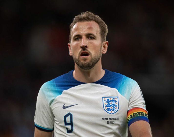 Harry Kane er fyrirliði enska landsliðsins og tekur því hlutverki alvarlega