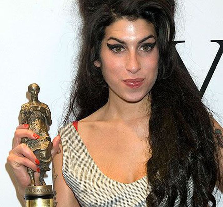 Amy Winehouse á góðri stundu.