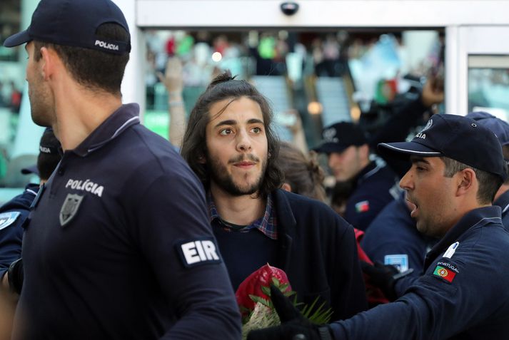 Salvador Sobral var hógværðin uppmáluð.