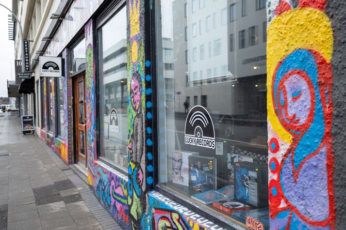 Lucky records er til húsa að Rauðarárstíg í Reykjavík.