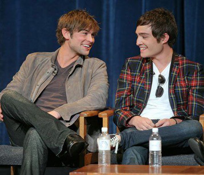 Ed Westwick, Chace Crawford, Gossip Girl